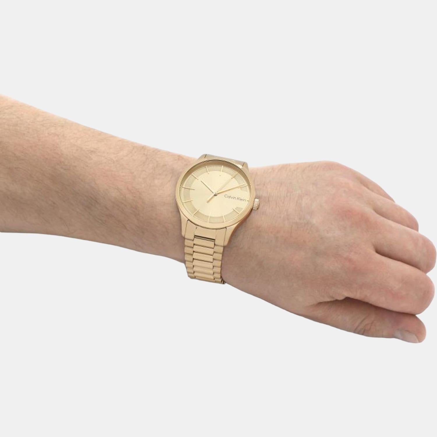 Calvin Klein 40 mm Gold Quartz watch