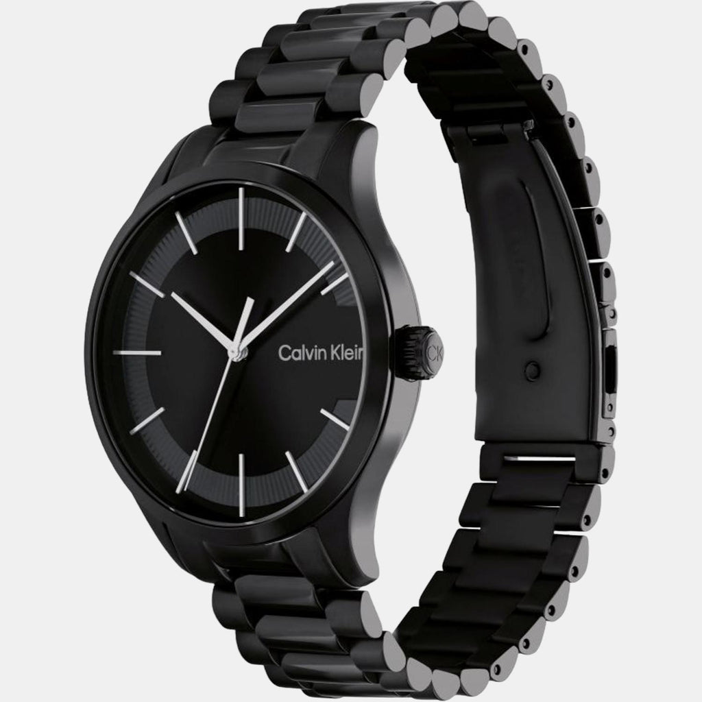 Calvin Klein Unisex Round Black watch
