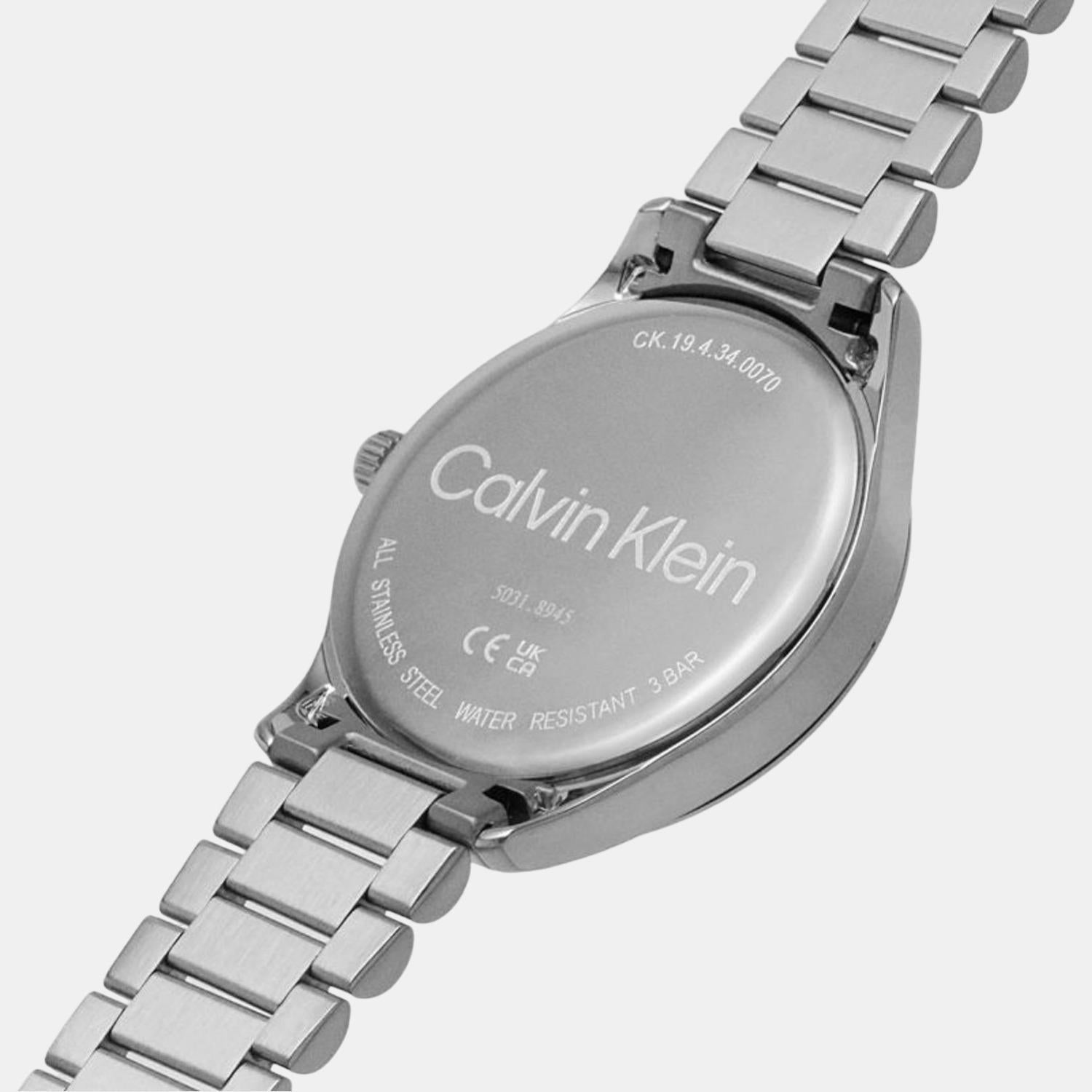 Calvin Klein Stainless Steel Silver watch