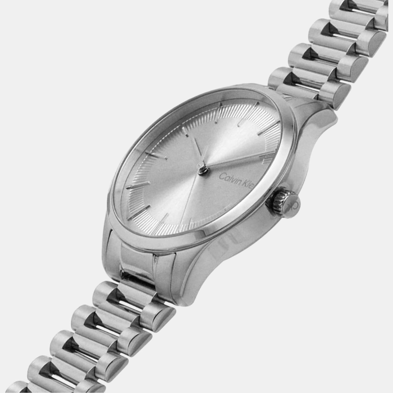 Calvin Klein Round Quartz Analog Unisex watch