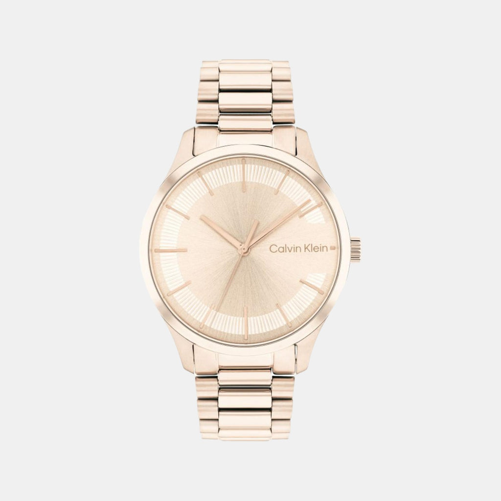 Calvin Klein Round Rose Gold Analog watch
