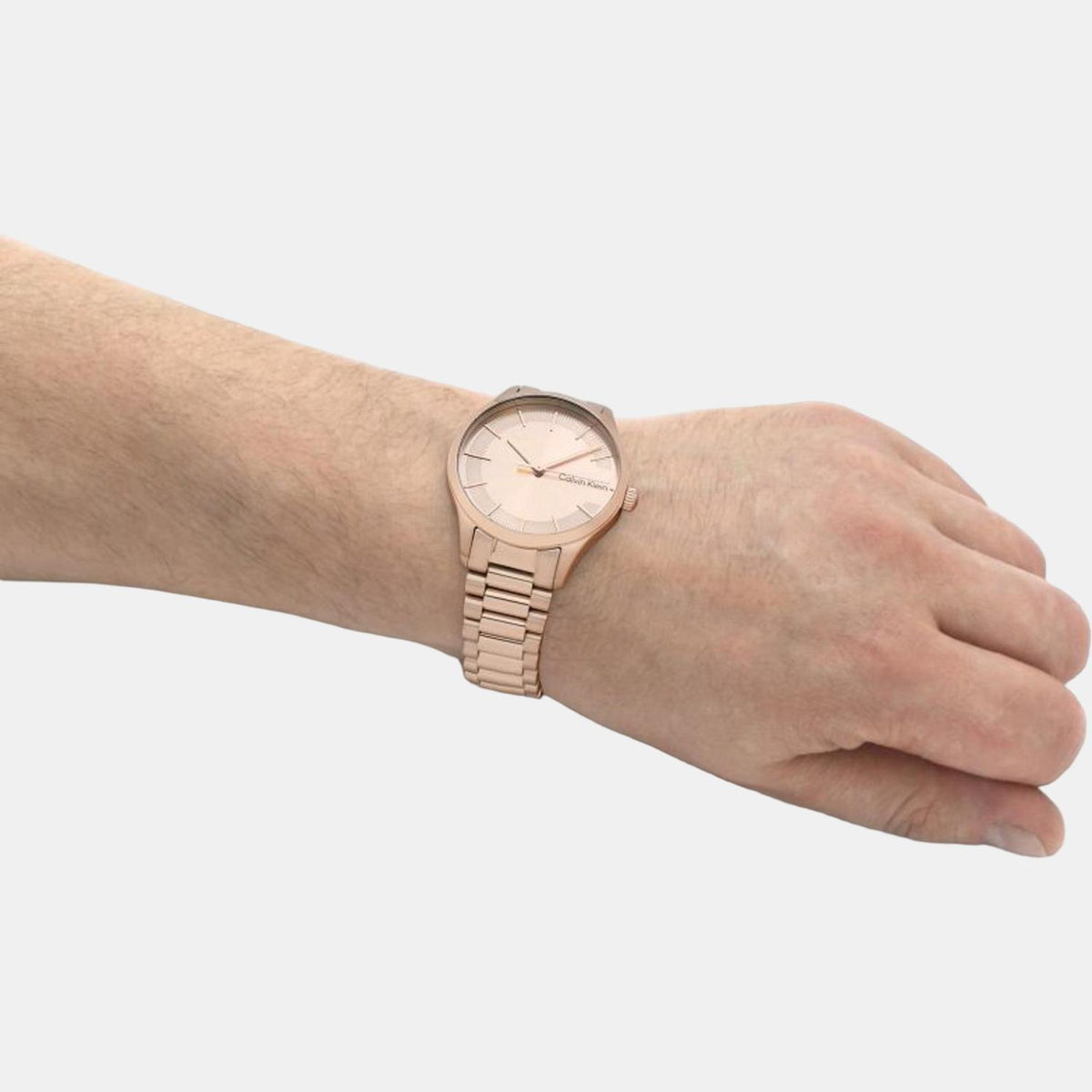 Calvin Klein 35 mm Rose Gold Quartz watch