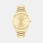 Calvin Klein Round Yellow Analog watch