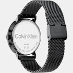 Calvin Klein Men Round Black watch