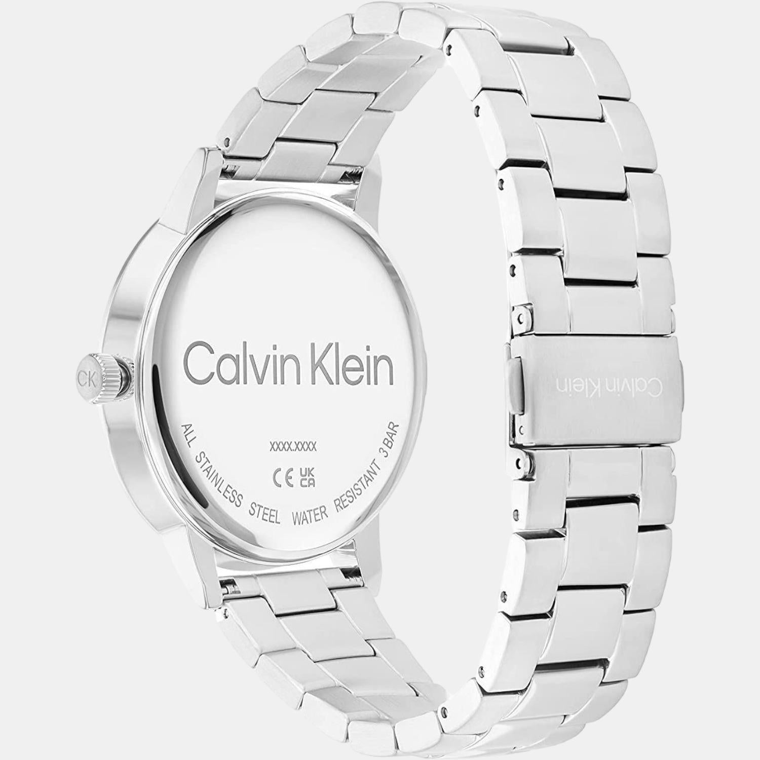 Calvin Klein Men Round Black watch