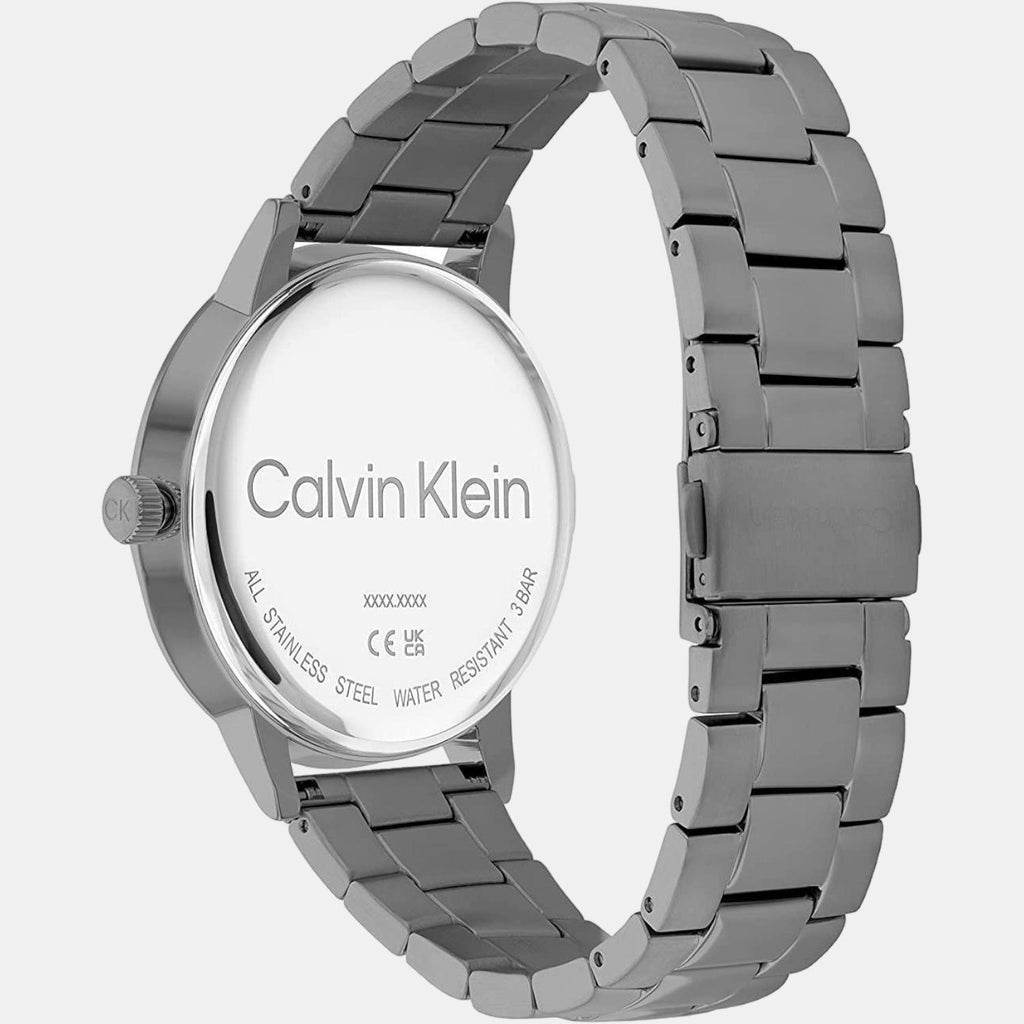 Calvin Klein Men Round Grey watch