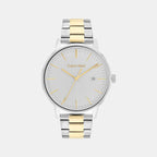 Calvin Klein Round Silver Analog watch