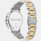Calvin Klein Men Round Silver watch