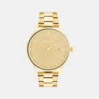 Calvin Klein Round Gold Analog watch