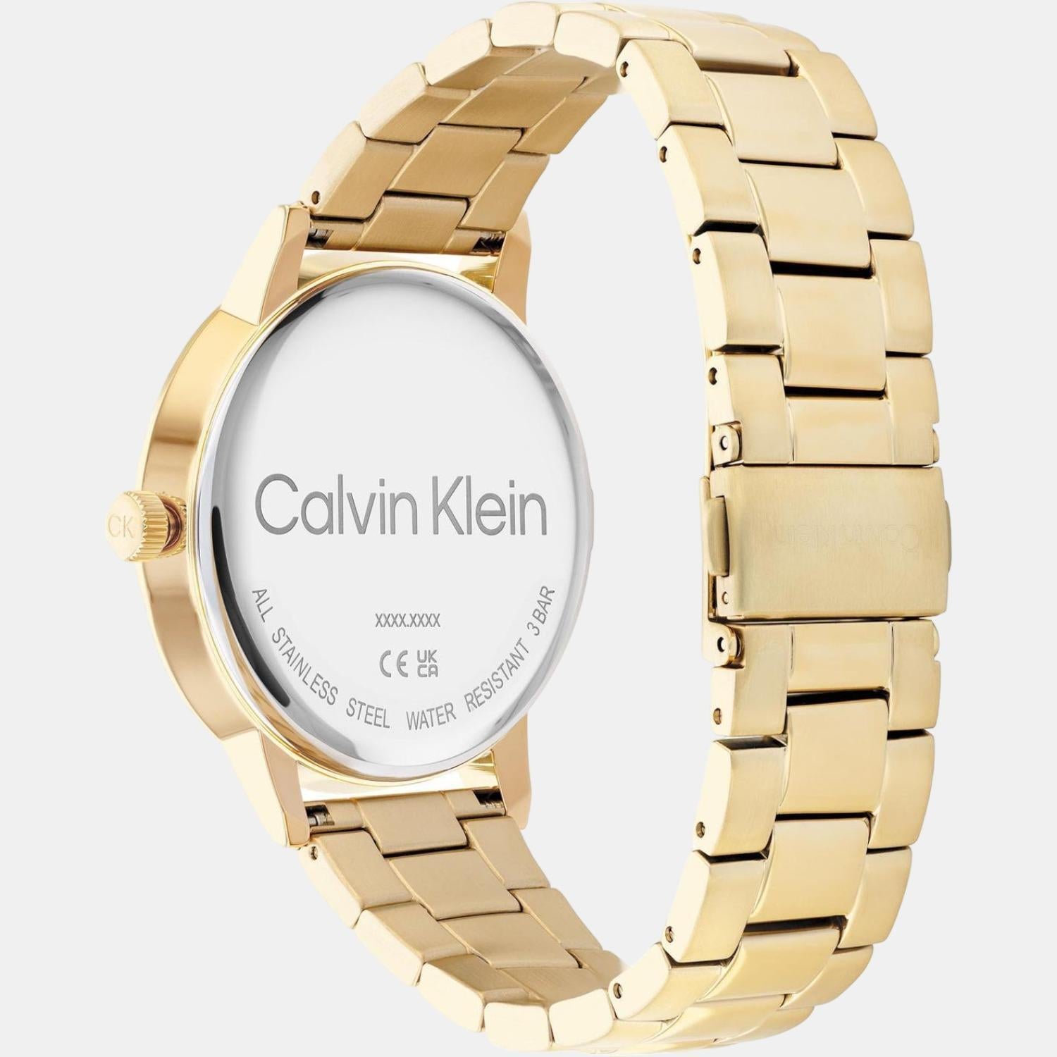 Calvin Klein Stainless Steel Round watch