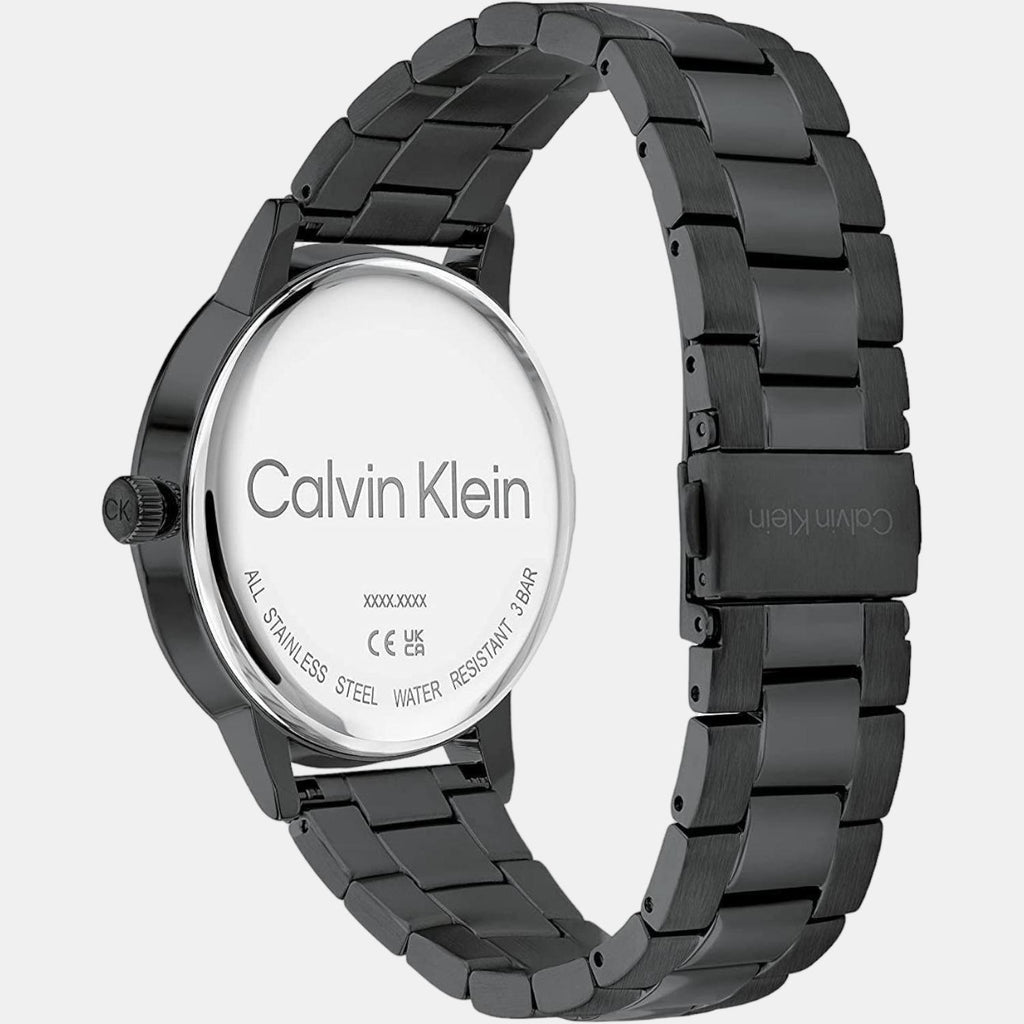 Calvin Klein Men Round Black watch