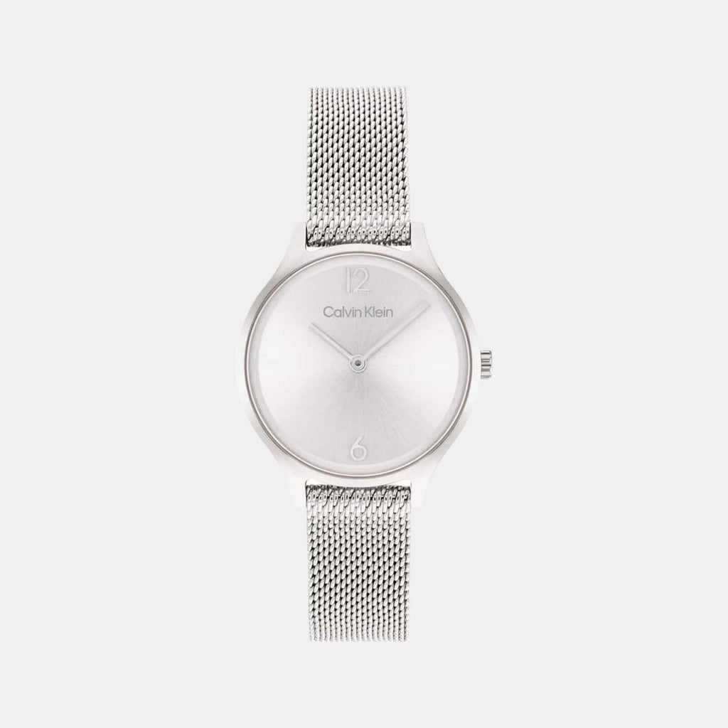 Calvin Klein Round Silver Analog watch