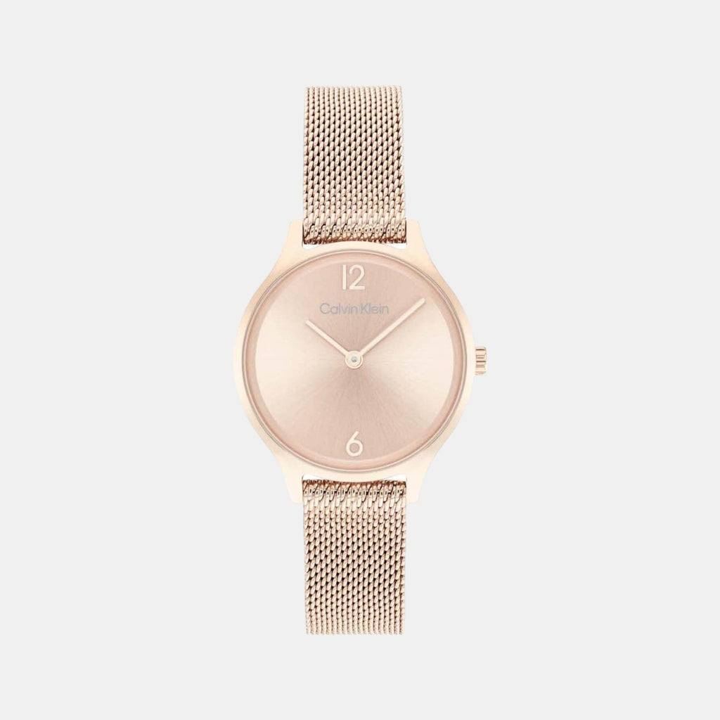 Calvin Klein Round Gold Analog watch
