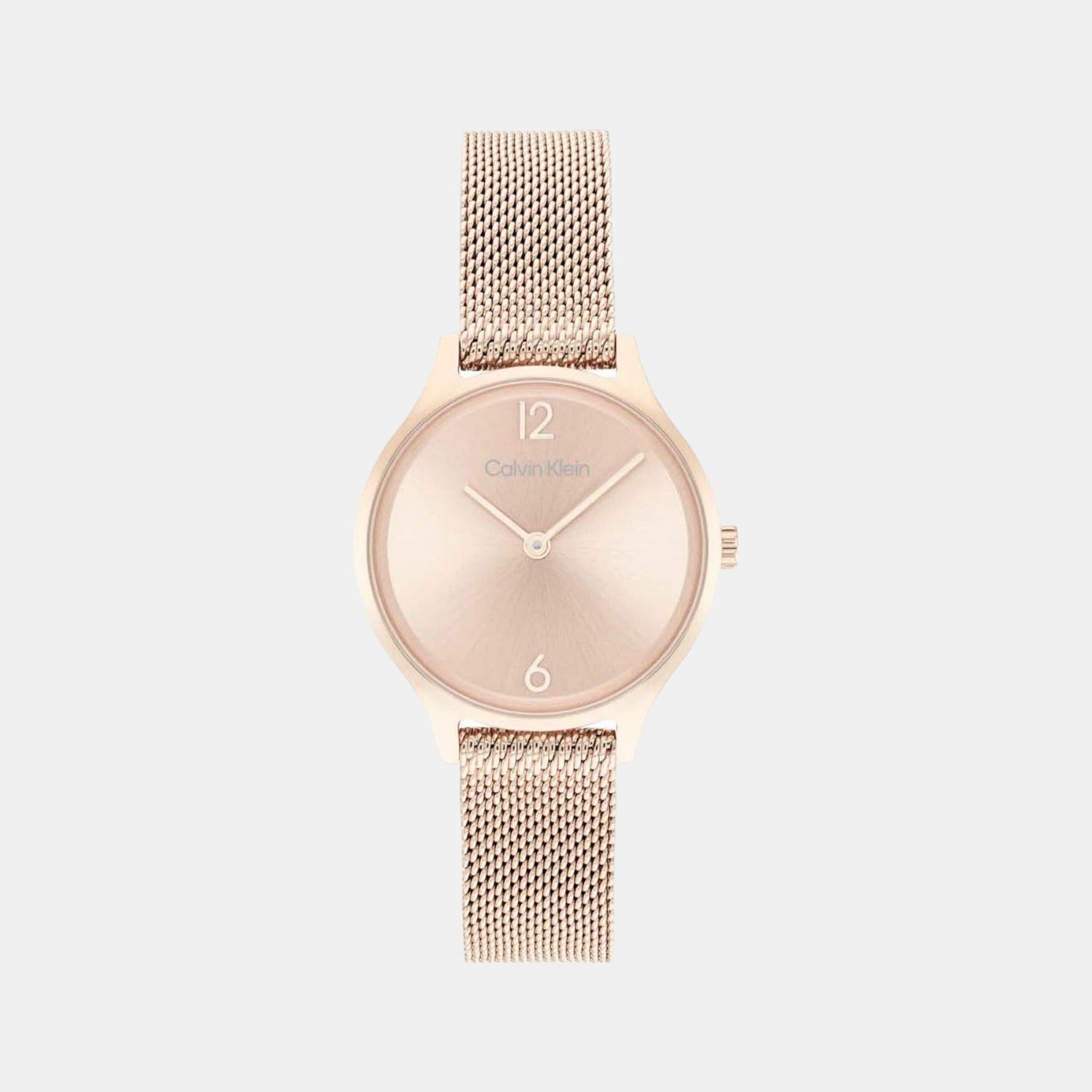 Calvin Klein Round Gold Analog watch