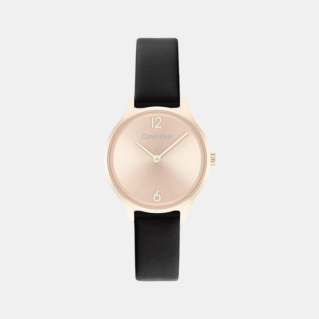 Calvin Klein Round Gold Analog watch