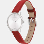 Calvin Klein Women Round Silver watch