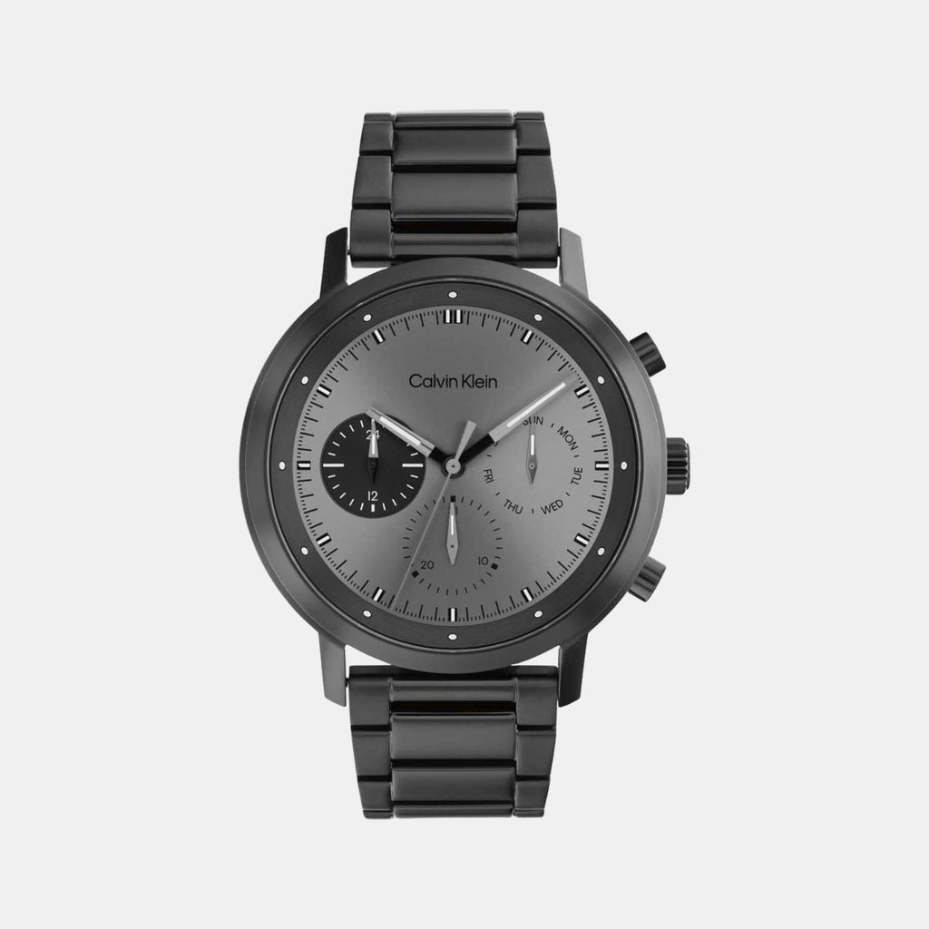 Calvin Klein Round Grey Chronograph watch