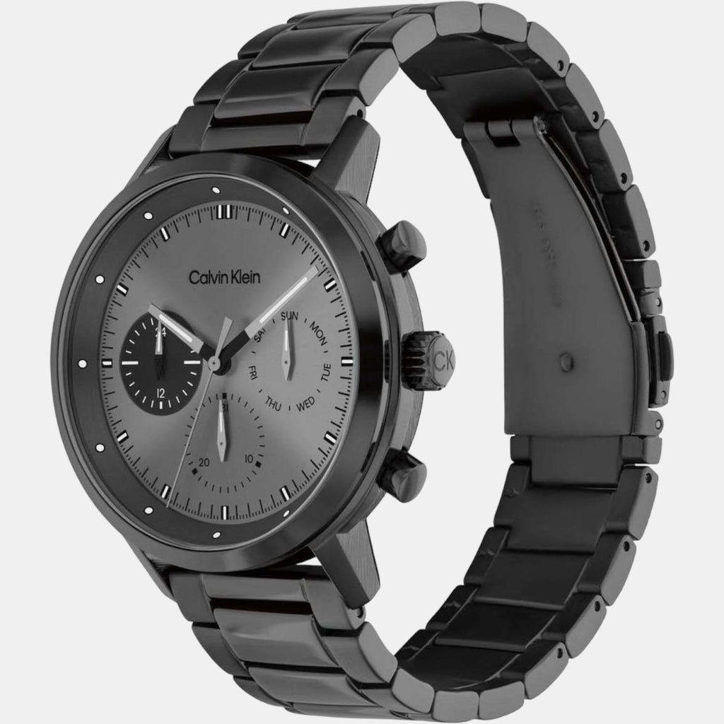 Calvin Klein Men Round Grey watch