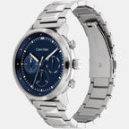 Calvin Klein Men Round Blue watch