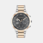 Calvin Klein Round Grey Chronograph watch