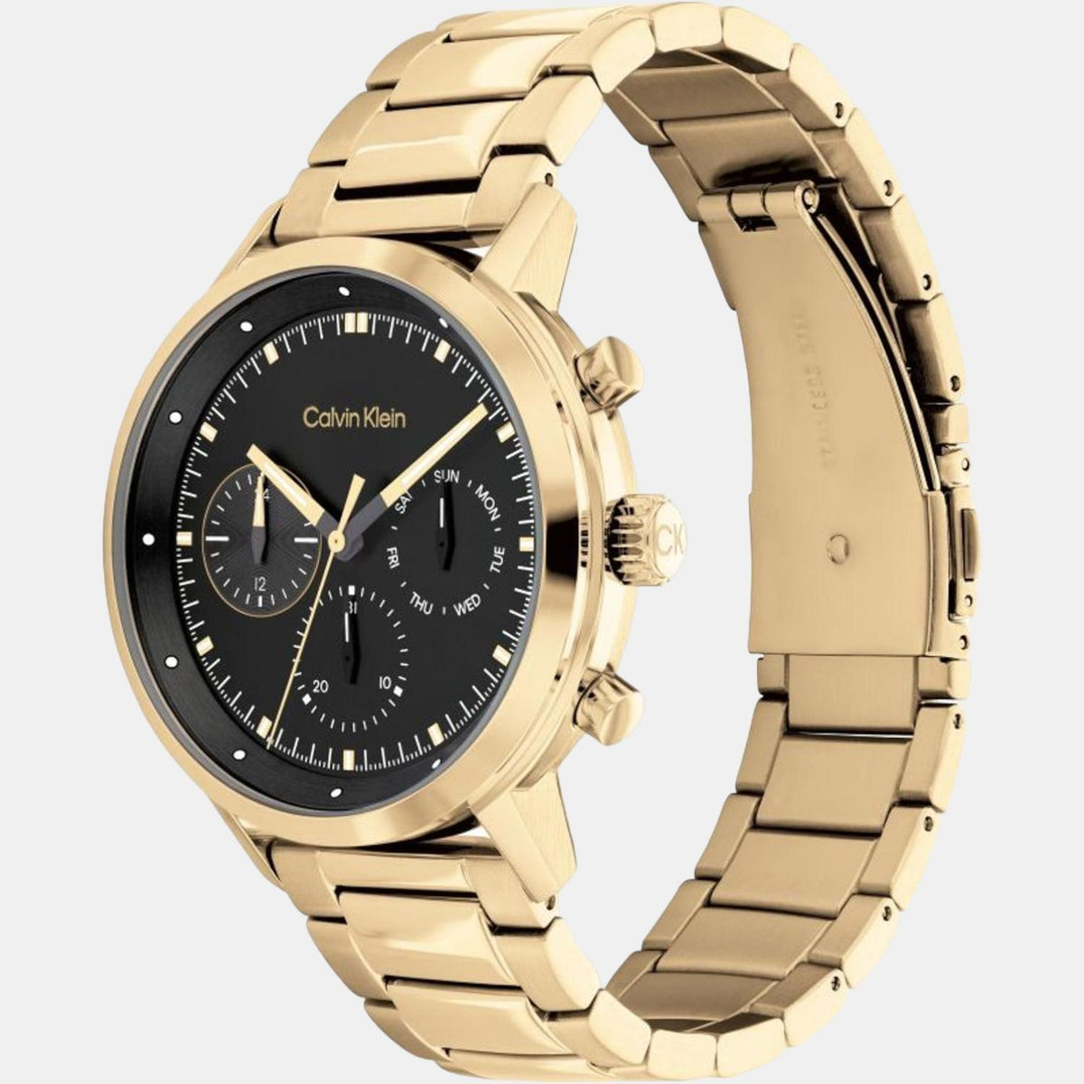 Calvin Klein Men Round Black watch