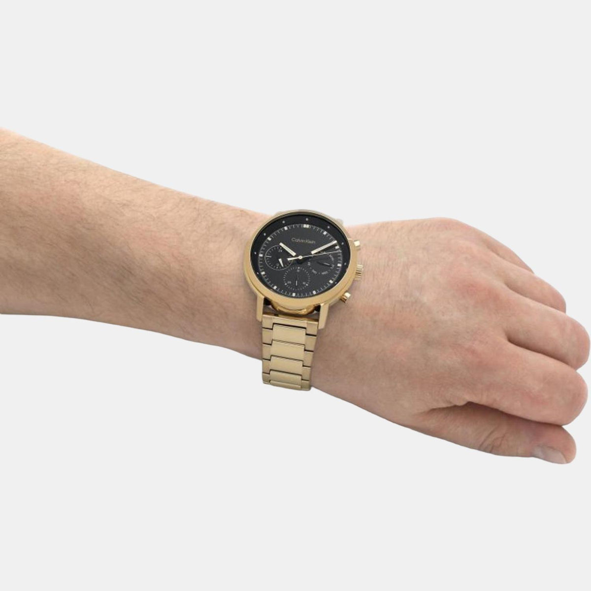 Calvin Klein 44 mm Gold Quartz watch
