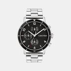 Calvin Klein Round Black Chronograph watch