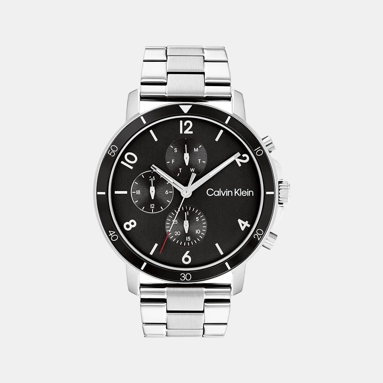 Calvin Klein Round Black Chronograph watch