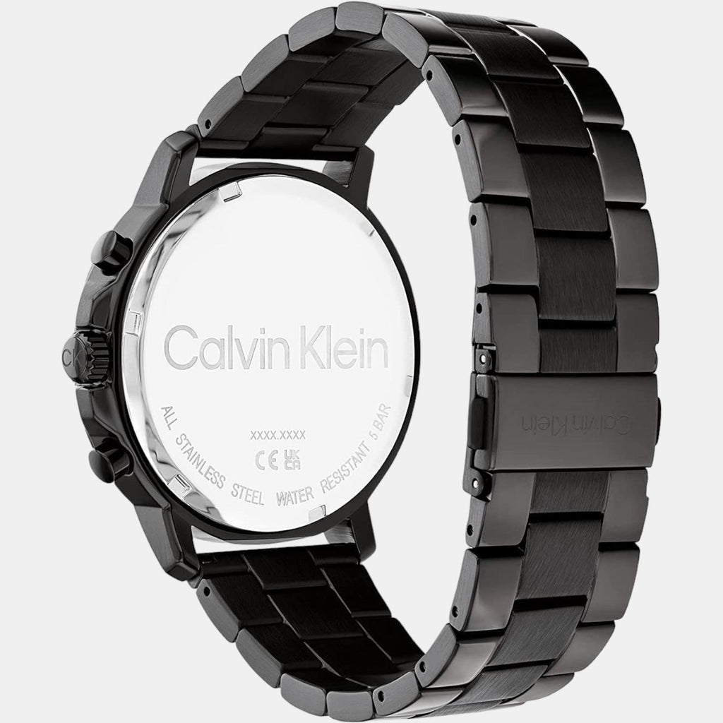 Calvin Klein Men Round Green watch