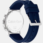 Calvin Klein Men Round Blue watch