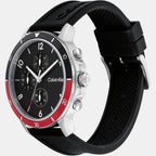 Calvin Klein Men Round Blue watch