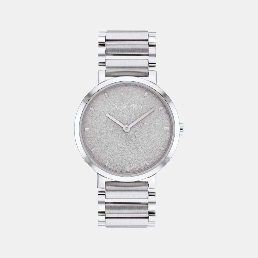 Calvin Klein Round Silver Analog watch