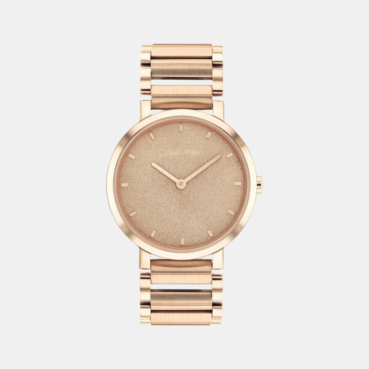 Calvin Klein Round Gold Analog watch
