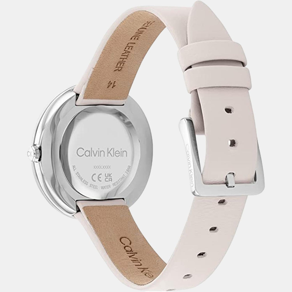 Calvin Klein Women Round White watch