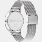Calvin Klein Women Round Silver watch