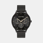 Calvin Klein Round Black Multi-Function watch