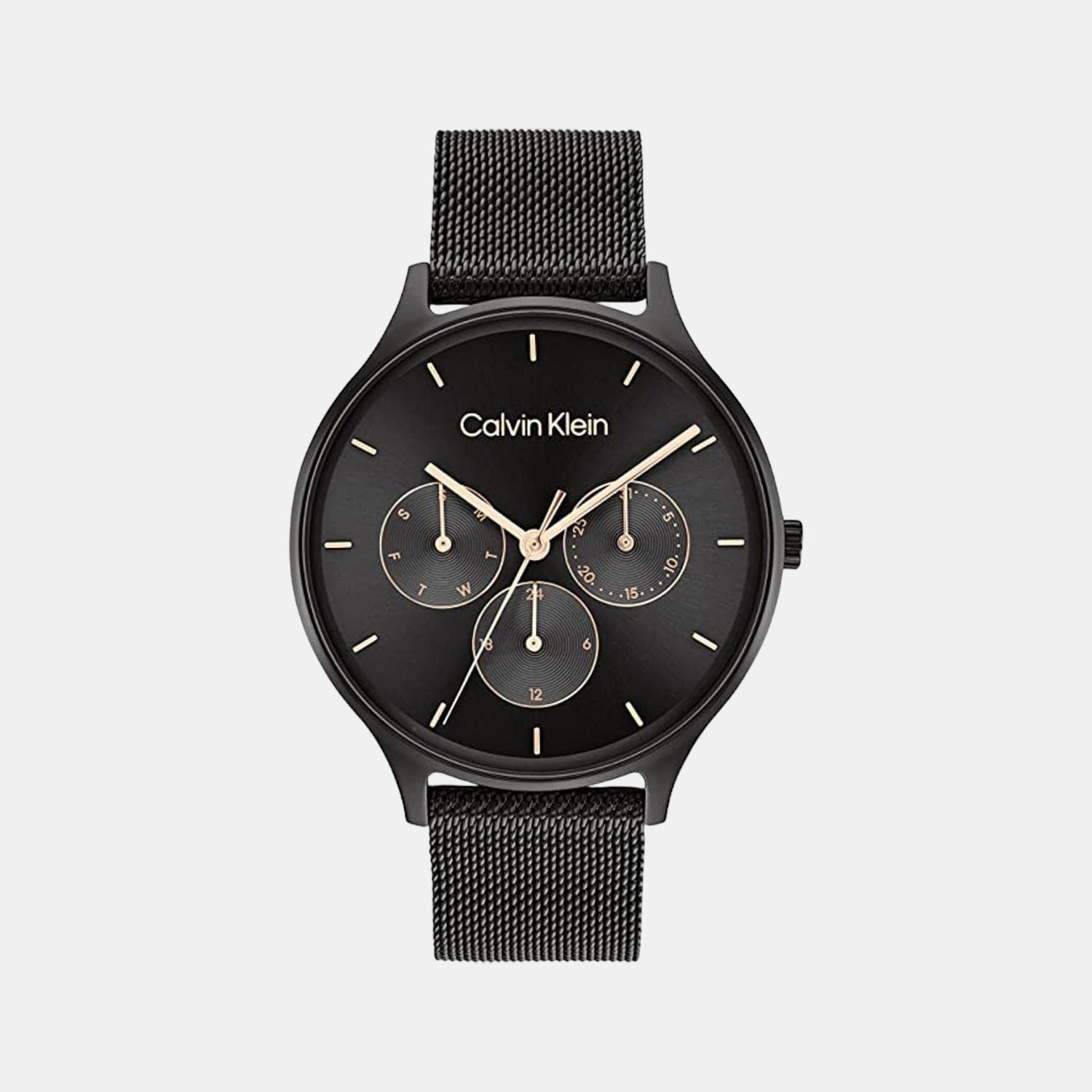 Calvin Klein Round Black Multi-Function watch