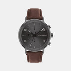 Calvin Klein Round Grey Chronograph watch