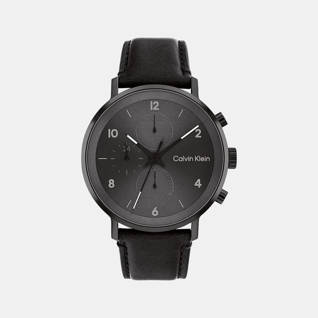 Calvin Klein Round Grey Chronograph watch