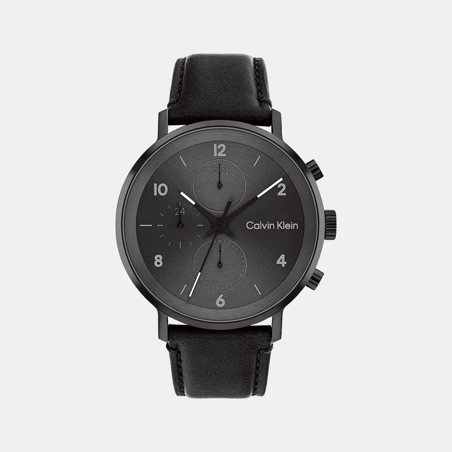 Calvin Klein Round Grey Chronograph watch