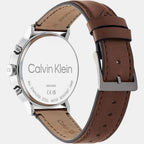 Calvin Klein Men Round Blue watch