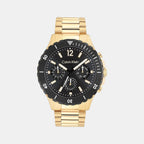 Calvin Klein Round Black Chronograph watch