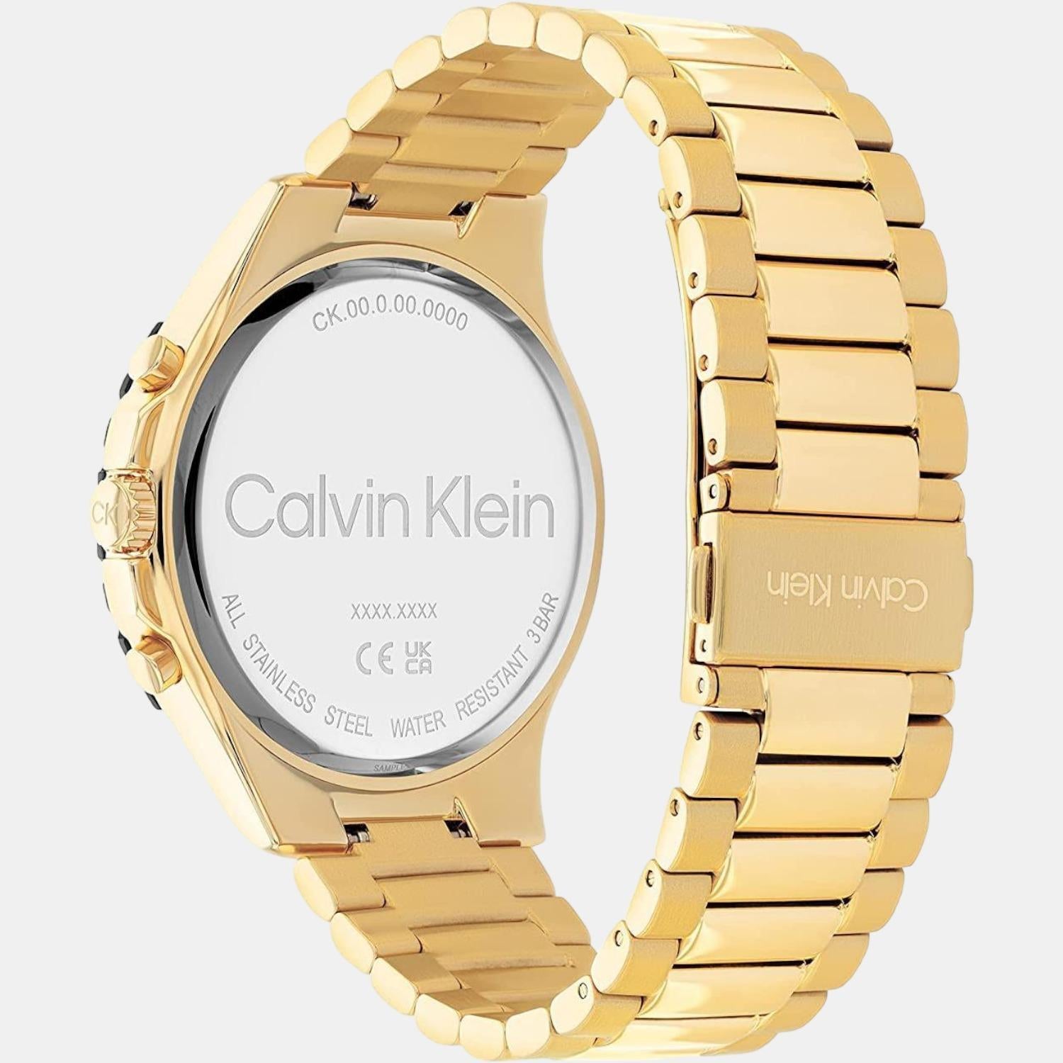 Calvin Klein Men Round Black watch
