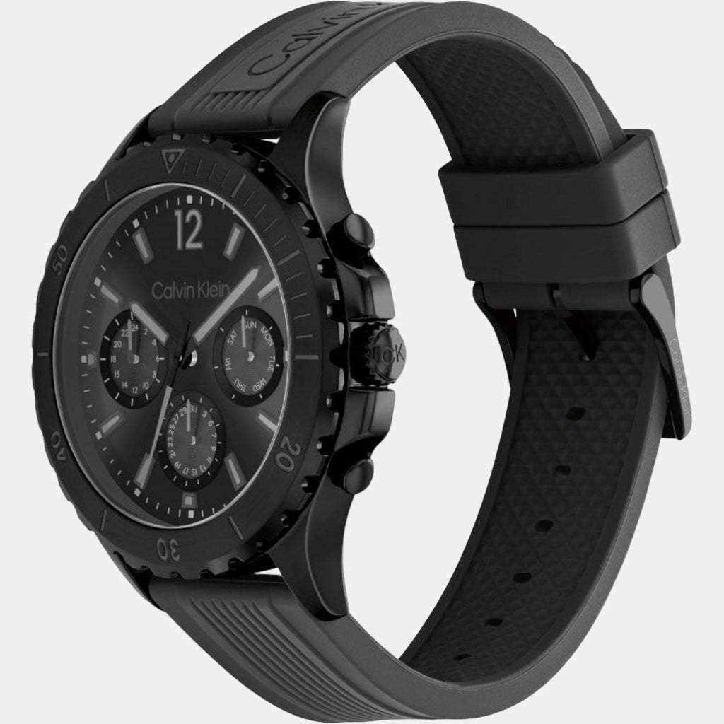 Calvin Klein Men Round Black watch