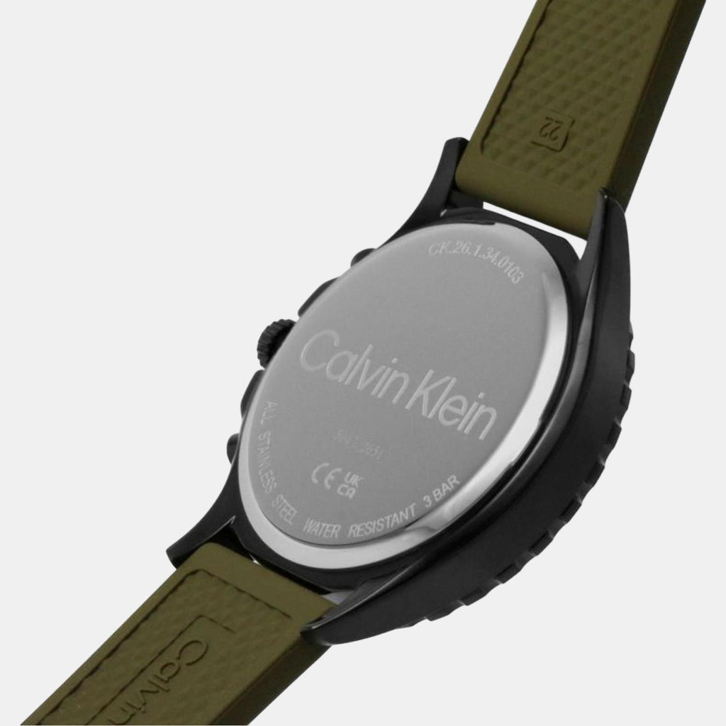 Calvin Klein Silicone Black watch