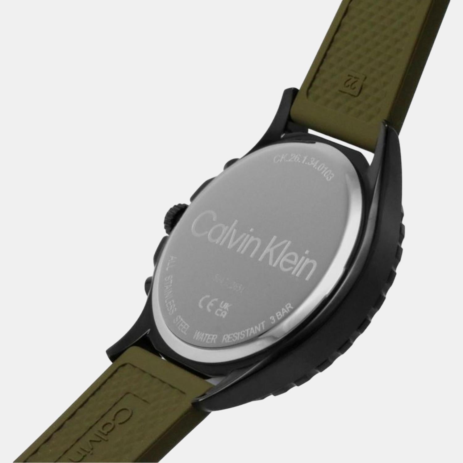 Calvin Klein Silicone Black watch