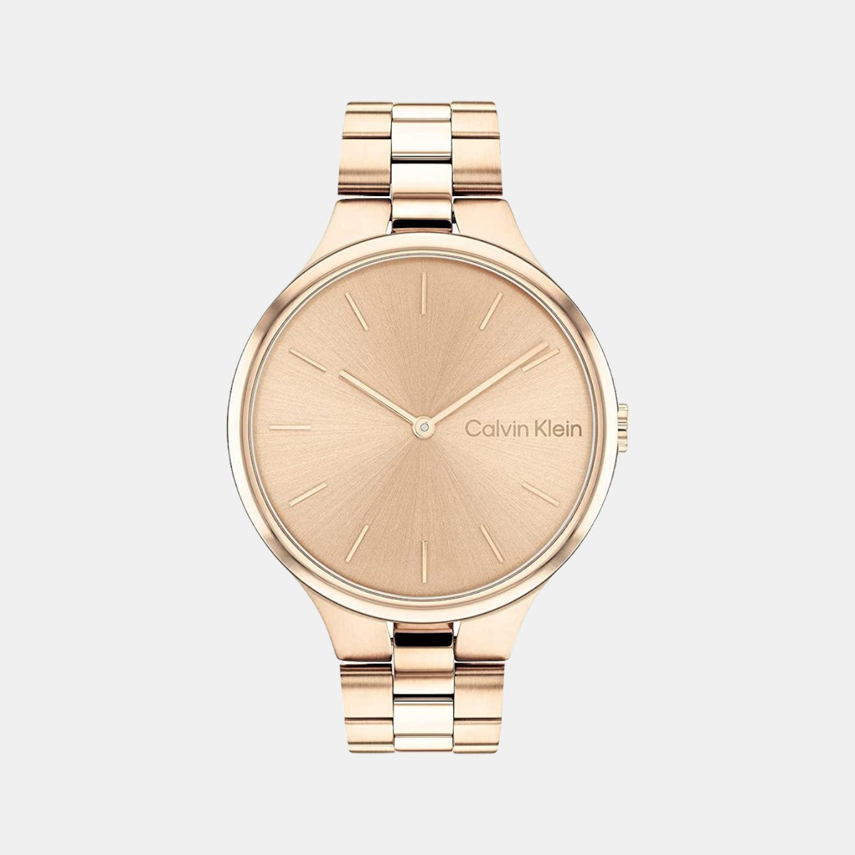 Calvin Klein Round Rose Gold Analog watch