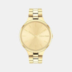 Calvin Klein Round Gold Analog watch