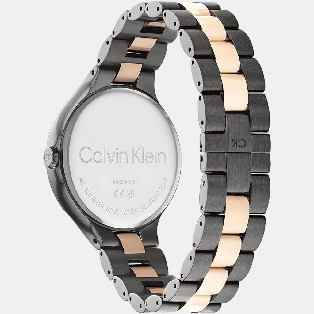 Calvin Klein Women Round Grey watch