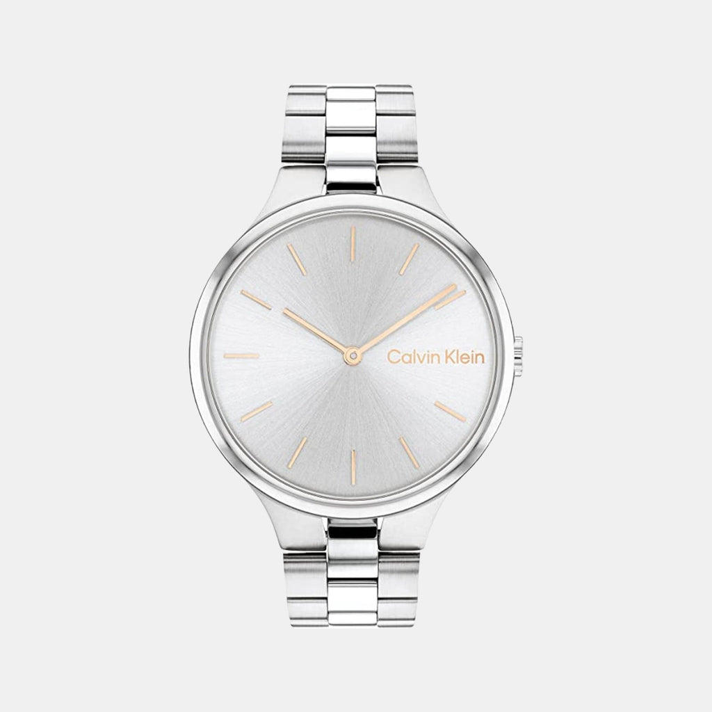 Calvin Klein Round Silver Analog watch